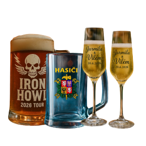 Logov�n� skla na zak�zku