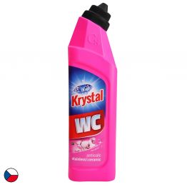 V�ce informac� o v�robku KRYSTAL WC kysel� na nerez a keramiku, r��ov� 750 ml