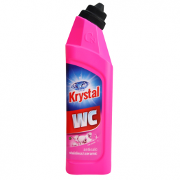 V�ce informac� o v�robku KRYSTAL WC kysel� na nerez a keramiku, r��ov� 750 ml