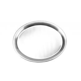 Nerezov� podnos ov�l 27 cm vhodn� pro serv�rov�n� k�vy