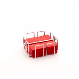 WIRE - nerezov� z�sobn�k na ubrousky